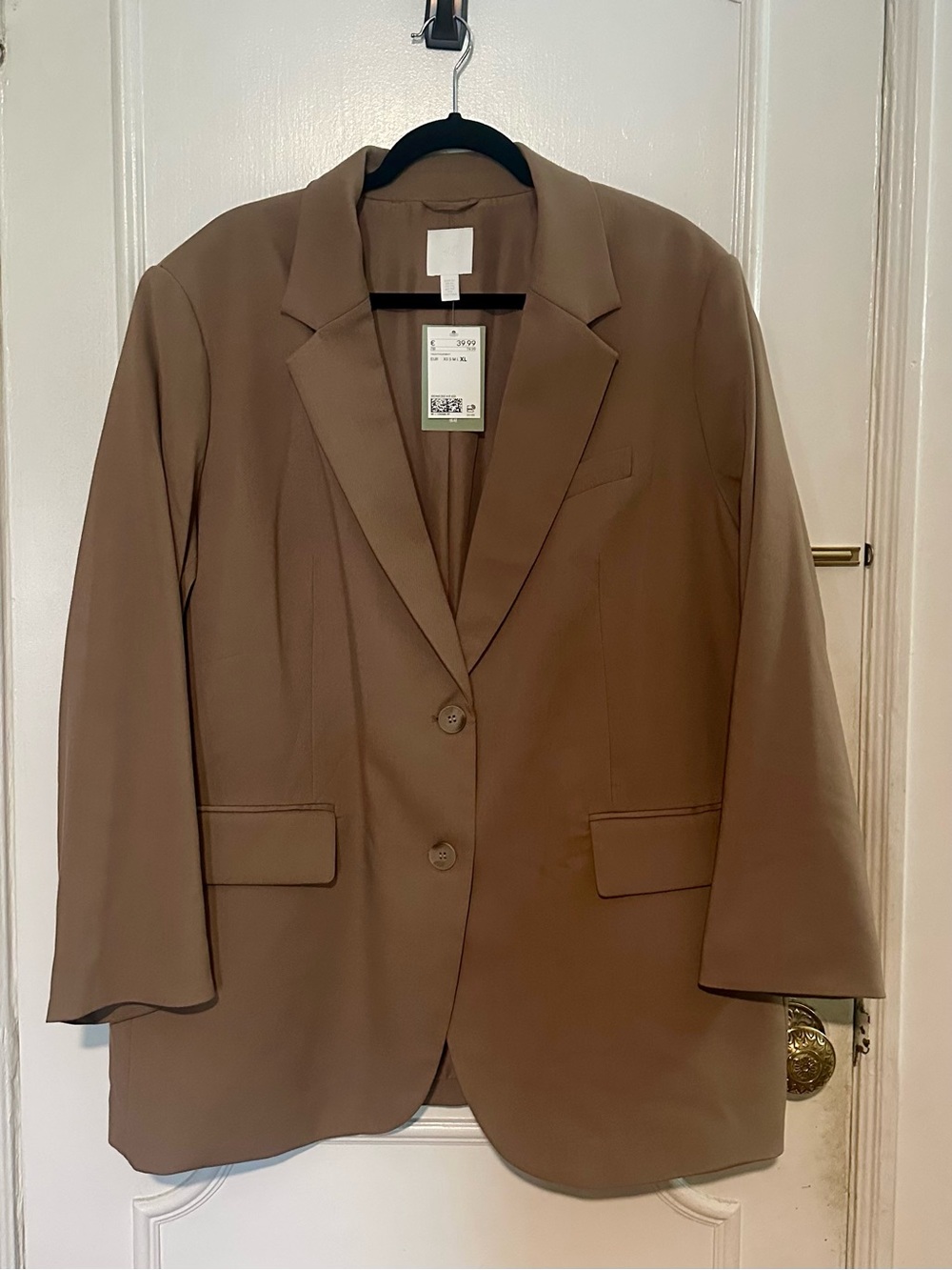 NWT H&M Europe Classic Single-Breasted Blazer XL